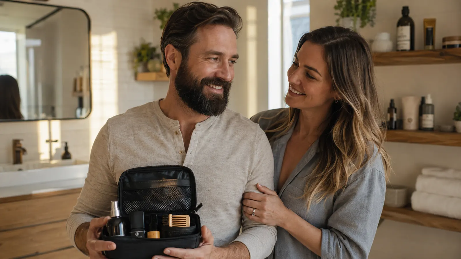 I Bought My Partner a Beard Kit and Now He Actually Has a Grooming Routine